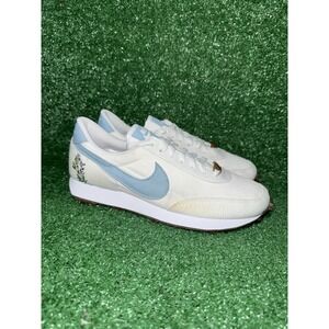Nike Daybreak Womens Size 8.5 White Blue Running Shoes Athletic Sneakers